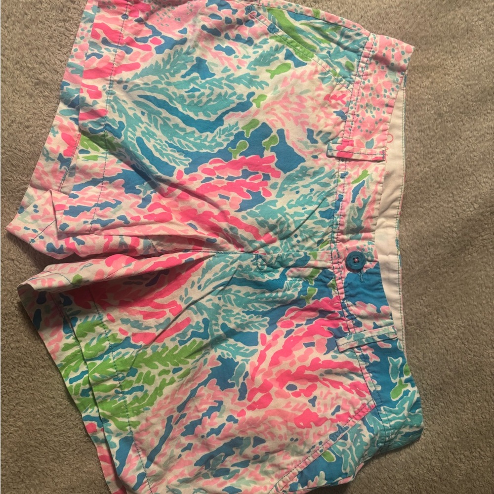 LILLY PULITZER SIZE 12 Colorful Patterned Shorts